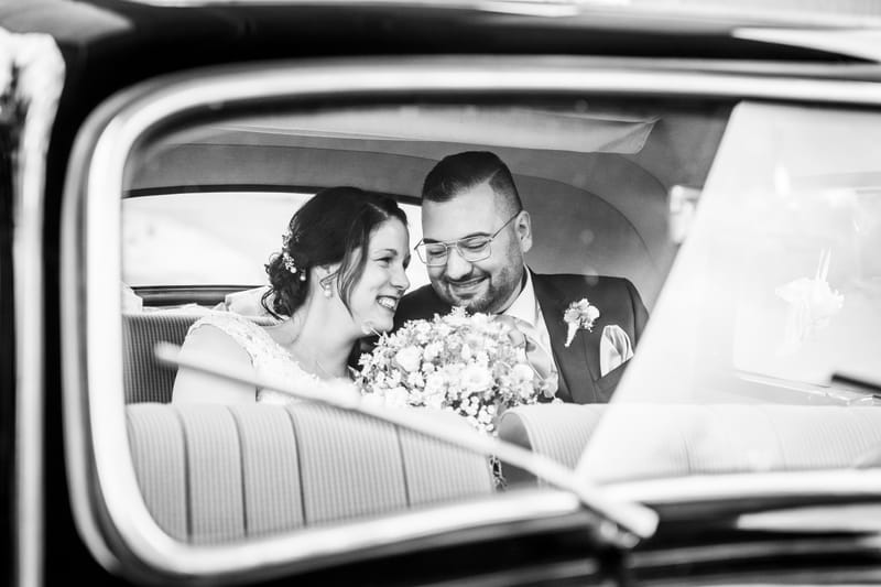 Romantic moment of Leoni and Christian